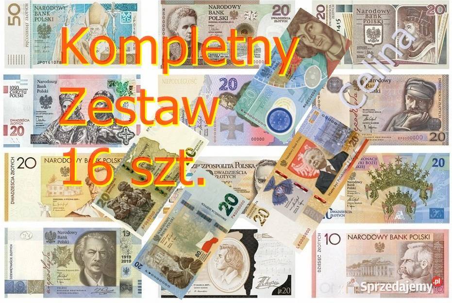 LOKATA 16 x Banknot AB0000842 Chrzest 1050 Sosnowiec