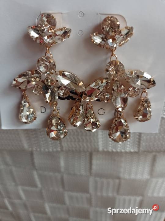 ASOS Długie Bogato zdobione kolczyki z Londynu Kraków sprzedam