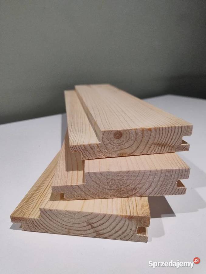 Elewacjadeska elewacyjna sosna sosnowa lamel wielkopolskie Grodziec