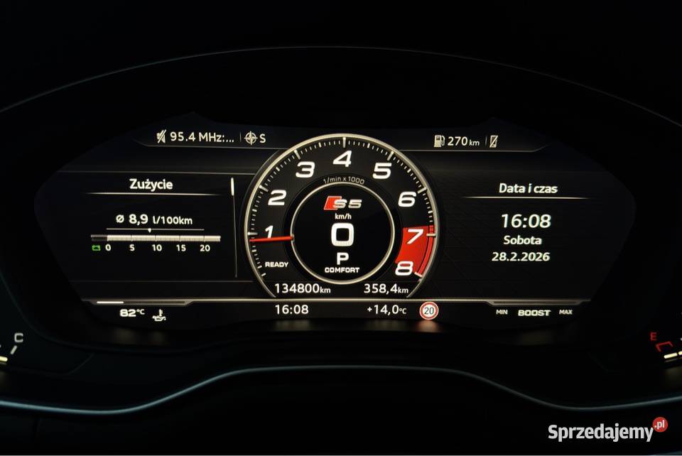 Audi A5 2018 20 Tfsi 252 Quattro Virtual Dąbrowa Tarnowska