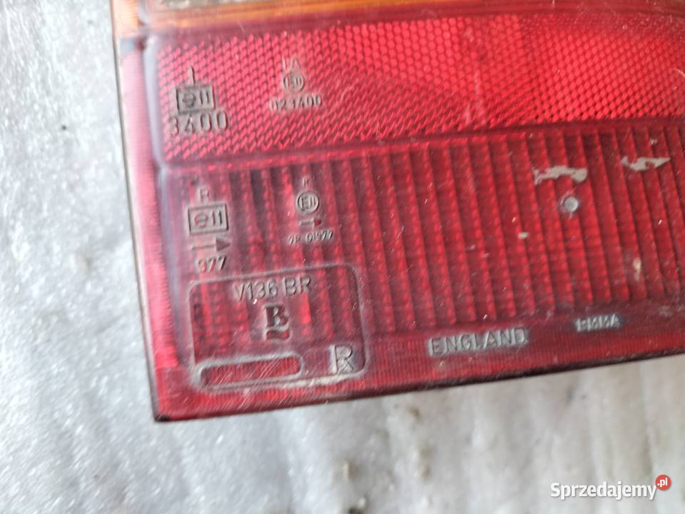 OPEL VECTRA A HATCHBACK LAMPA PRAWA TYŁ Kamień-Kolonia