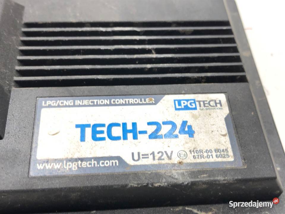 KOMPUTER LPG TECH224 STEROWNIK GAZU ZASILANIA osobowe podkarpackie