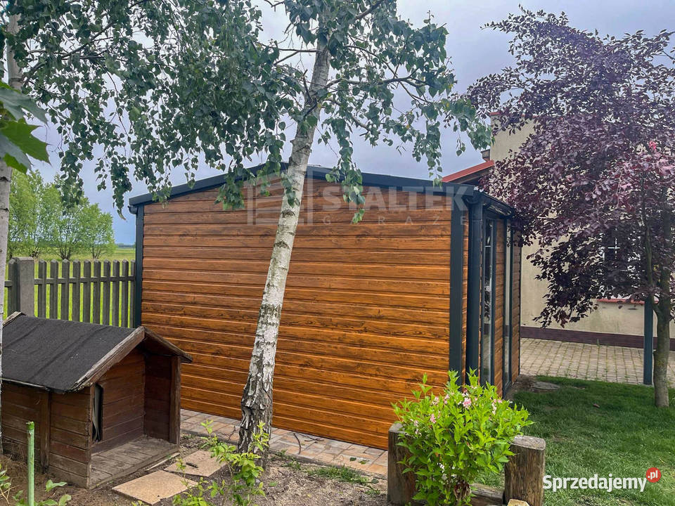 Schowek Domek Ogrodowy 3x3m drzwi 2x okno rynny Malbork