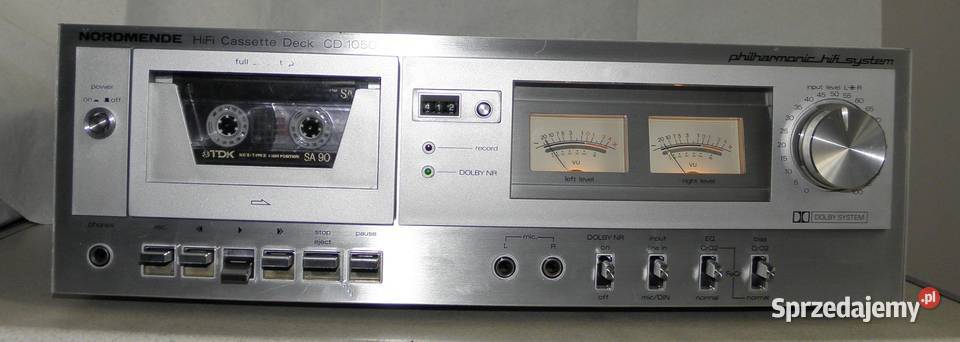 Nordmende CD 1050 Philharmonic HiFi System deck wielkopolskie Krotoszyn