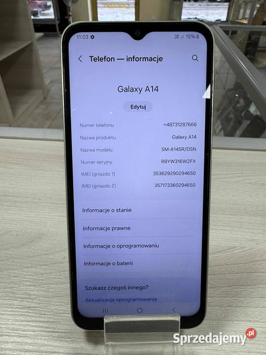 Smartfon Samsung Galaxy A14