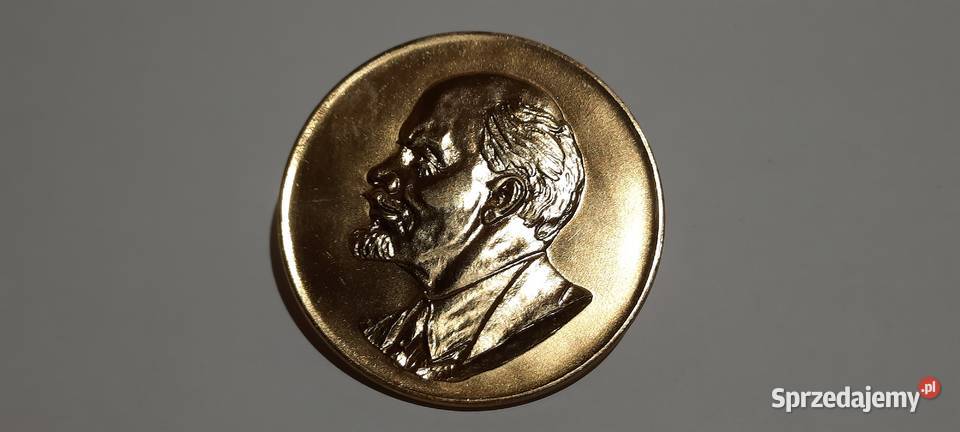 Medal jednostronny Lenin