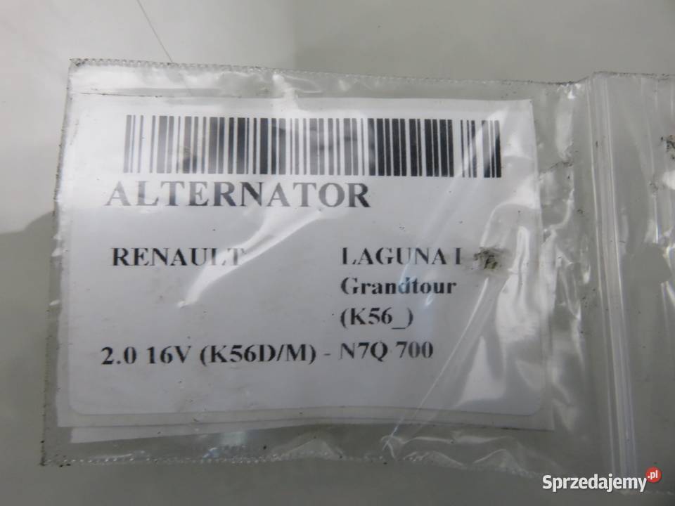 ALTERNATOR RENAULT LAGUNA I 20 osobowe