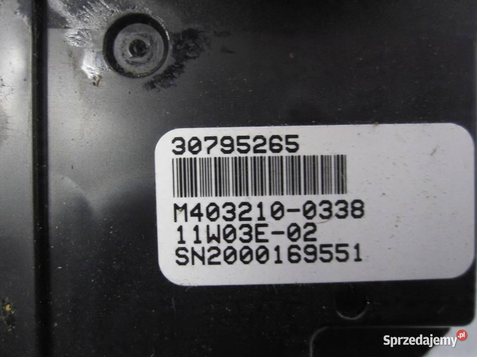 VOLVO S60 II 11r panel klimatyzacji radia