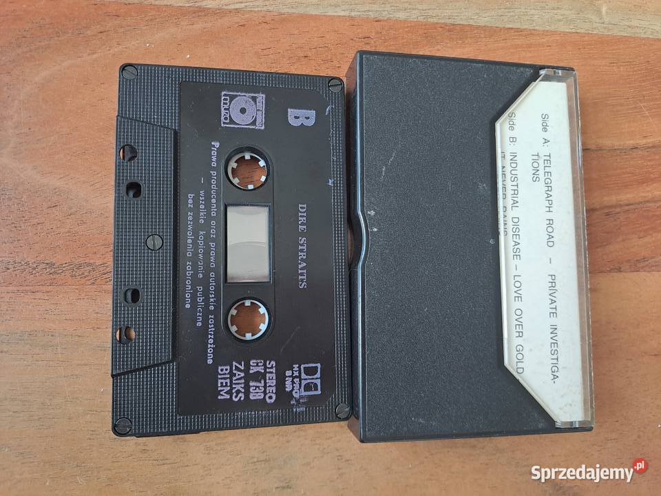 Dire Straits Love Over Gold Kaseta magnetofonowa Pozostałe mazowieckie sprzedam