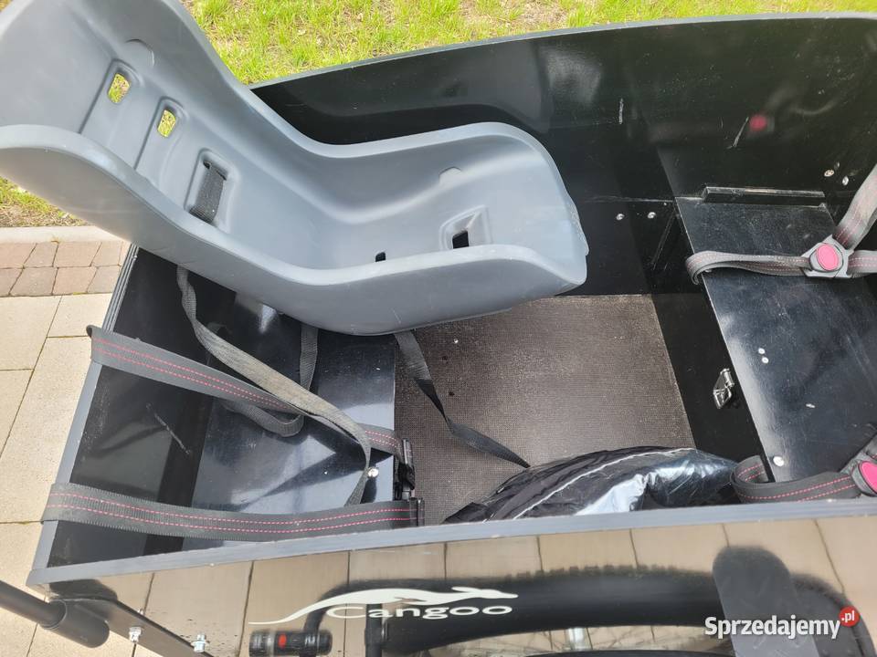 Rower elektryczny cargo Cangoo Groovy Bocian