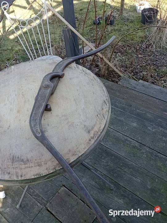 Chwytak do szyn DRGM 3 rzesza 1942 r Antyki Bobrek