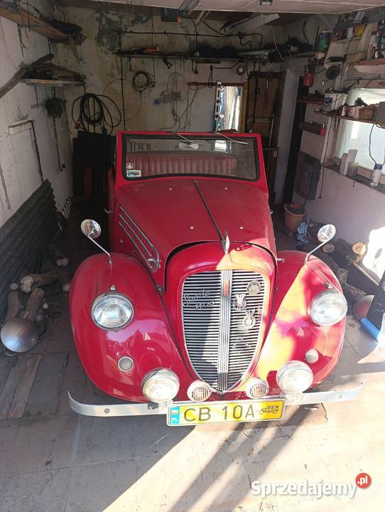 Skoda 420 popular Oldtimer zabytek Bydgoszcz