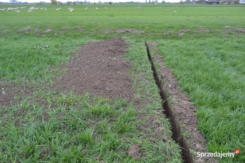 Koparka melioracyjna Frez do rowów Łańcuchowa do