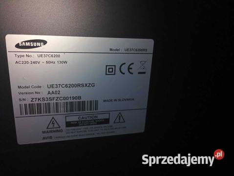 Telewizor Samsung ful HD 37 okazja dzisiaj Polkowice sprzedam