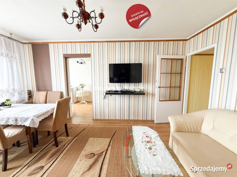 Do wynajęcia mieszkanie 57m2 3 pokoje Kraków os blok