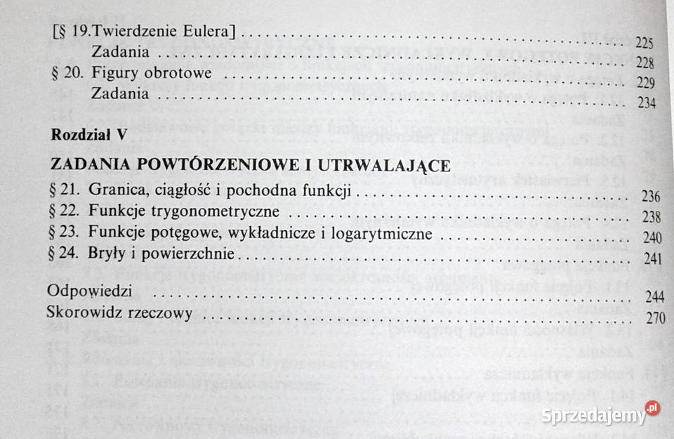 Matematyka kl 3 LO i technikum Cegiełka miękka Chełm