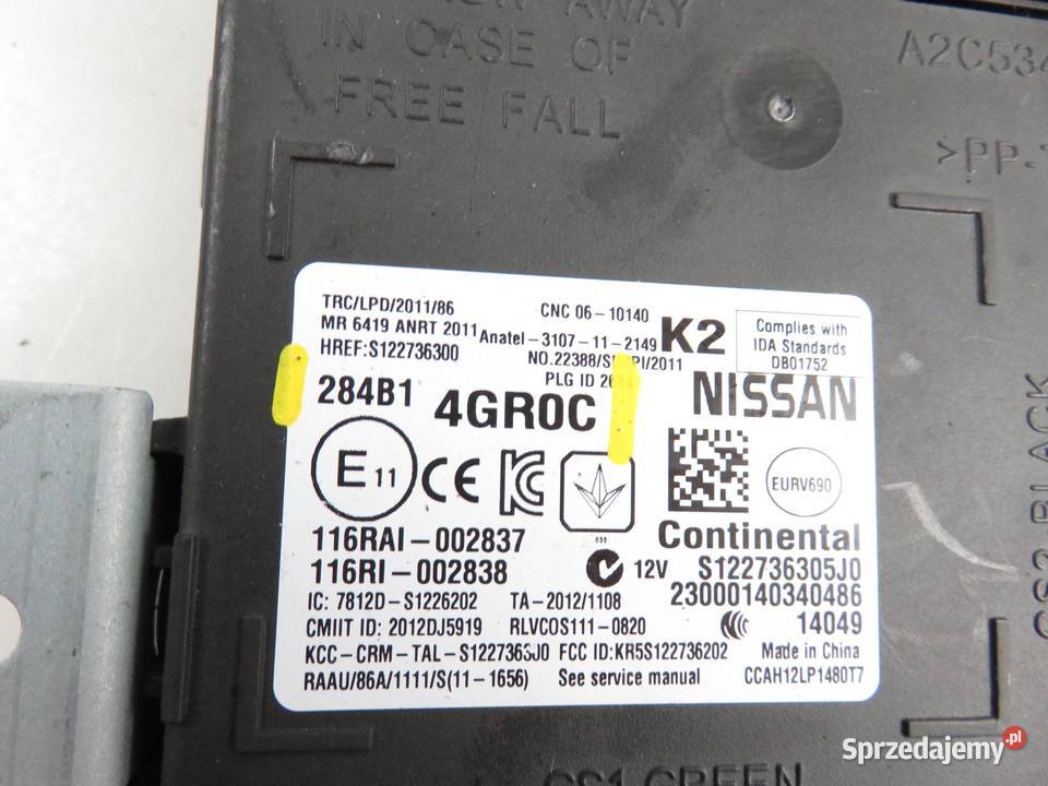 MODUŁ BCM INFINITI Q50 284B14GR0C