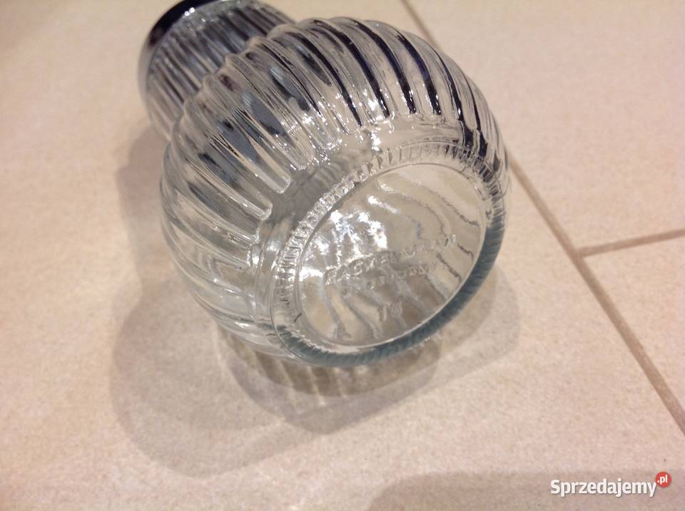 Cukiernica Szklana FACKEL MAN z Dozownikiem Akcesoria cukiernicze Nowa Sól