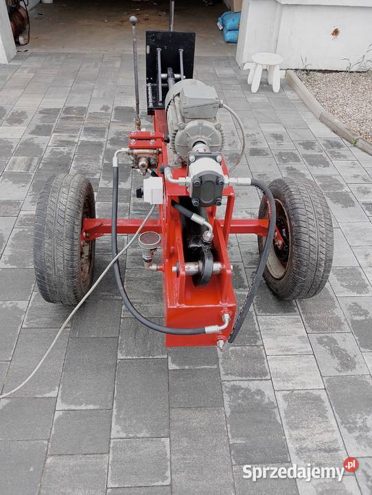 Łuparka hydrauliczna samoróbka pomorskie Sulęczyno
