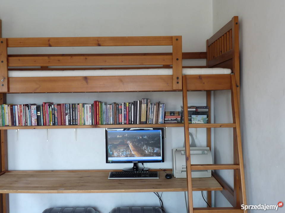 Łóżko piętrowe antresola IKEA 100cm Kraków sprzedam