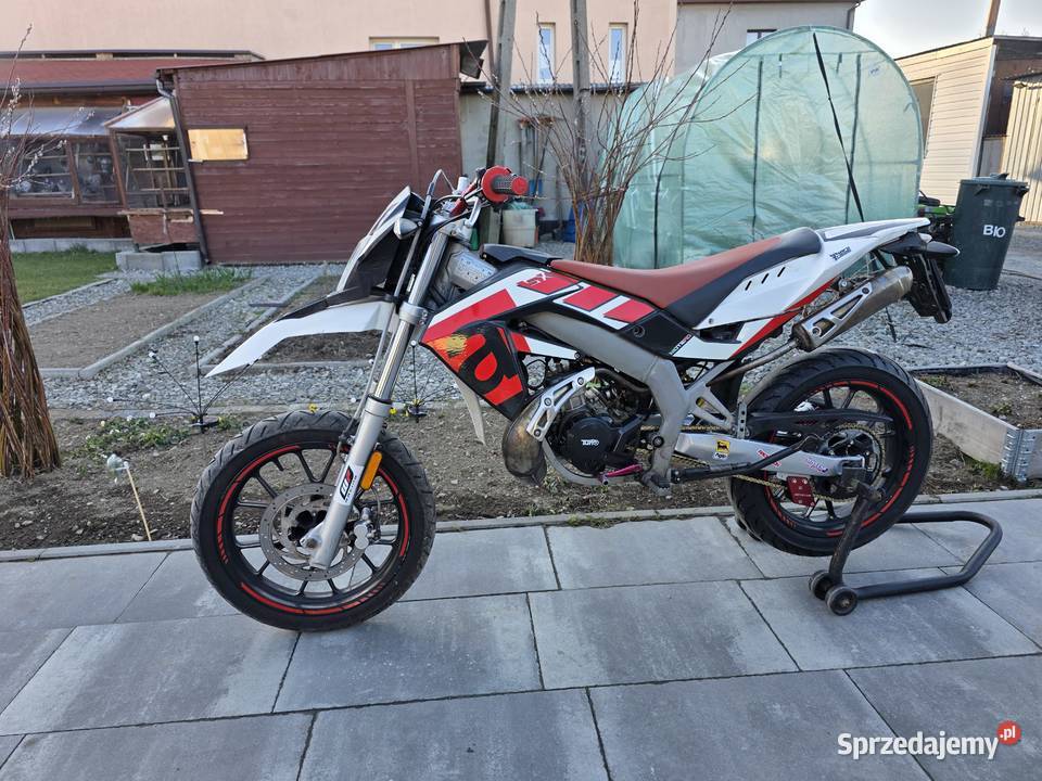 Aprilia sx 50 sm supermoto 2017 Transport senda 14003km Rybarzowice