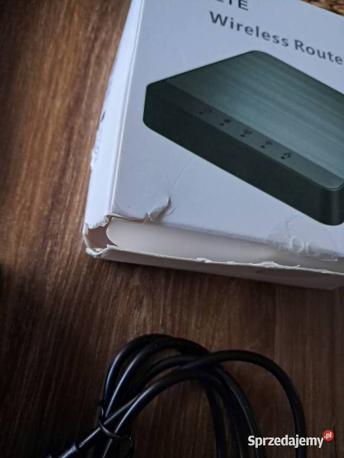 nowy router 4G LTE model Tcpe301k uszkodzone Sandomierz sprzedam