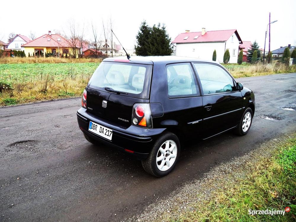 Seat Arosa 14MPI 60 148000 KLIMA Rok produkcji 2001 Brzezie k. Sulechowa