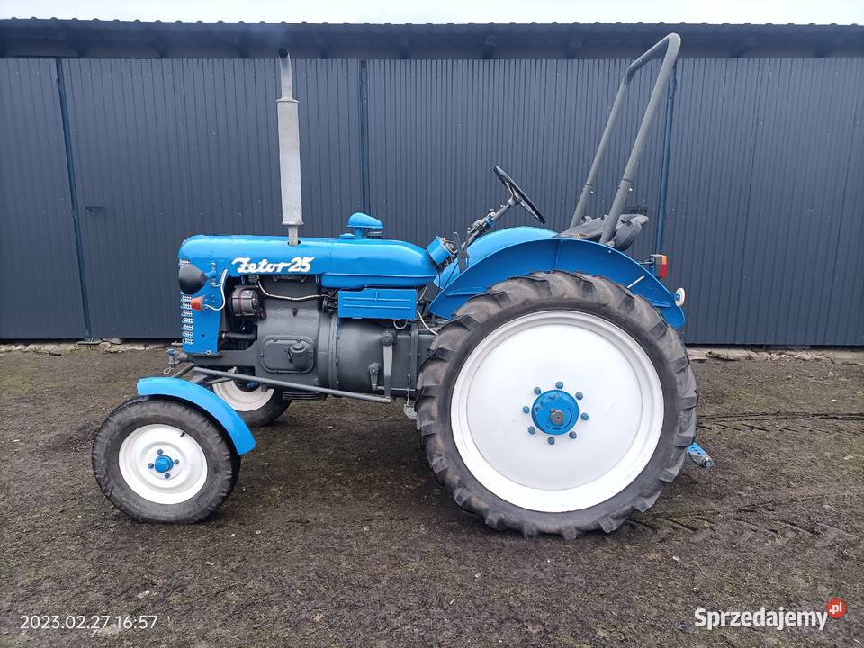 Zetor 25 K zabytek czytać opis Skrzynia biegów Manualna Ciągniki