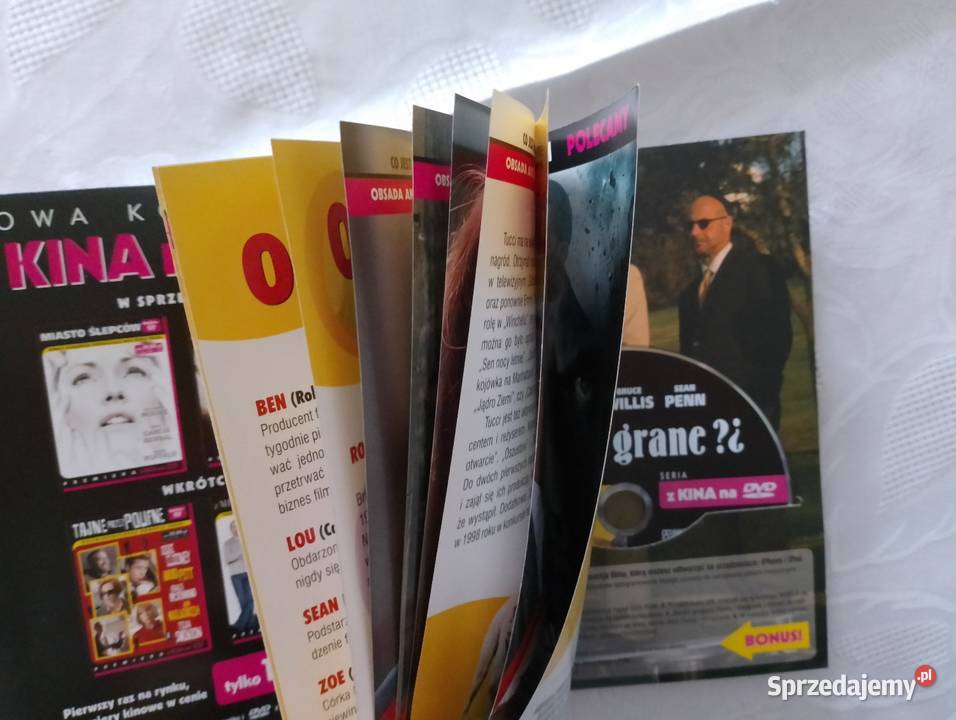 Książka i film DVD CO JEST GRANE satyra Oborniki sprzedam