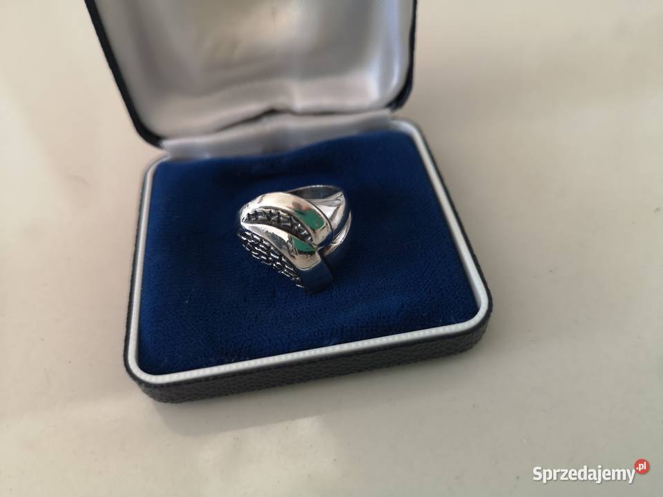 pierścionek sygnet srebro vintage Toruń