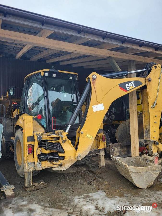koparka CAT 432F Motoryzacja małopolskie Łętownia