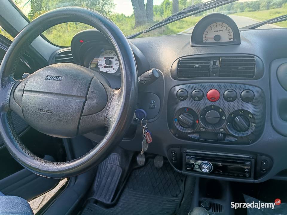 Fiat Seicento SPORTING 11 style ABARTH 1999r Rok produkcji 1999 Nysa