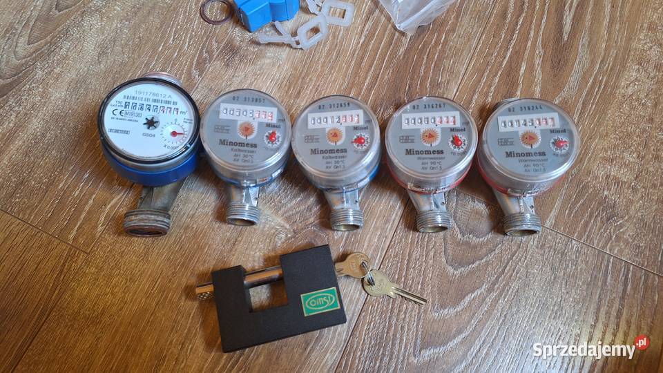 Wodomierze 5 BMeters Minol Minomess Kalwasser Hydraulika Legionowo