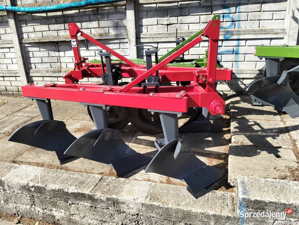 Pług Zagonowy 3 skiby Demarol nieuszkodzony