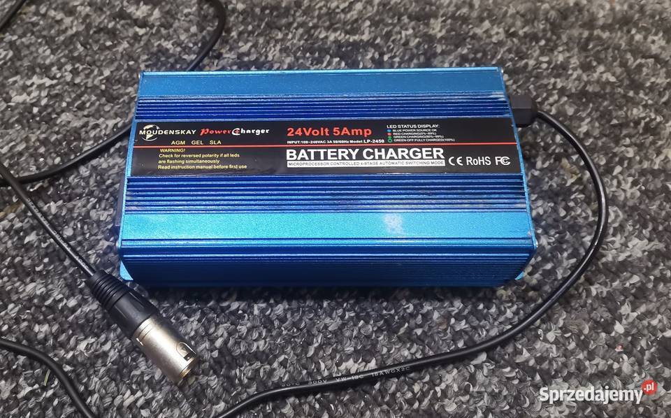 Automatyczna ładowarka MOUDENSKAY 24V 5Amp Trzcianka sprzedam