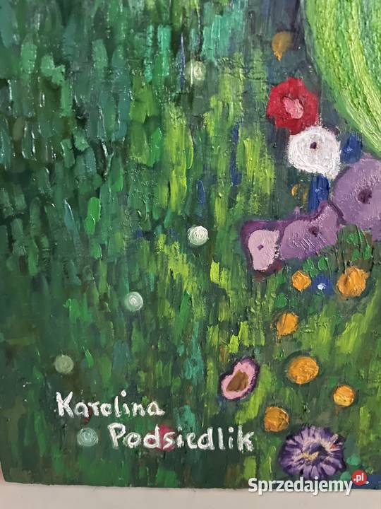 Obraz olejny na płótnie Słonecznik wielokolorowy Łódź