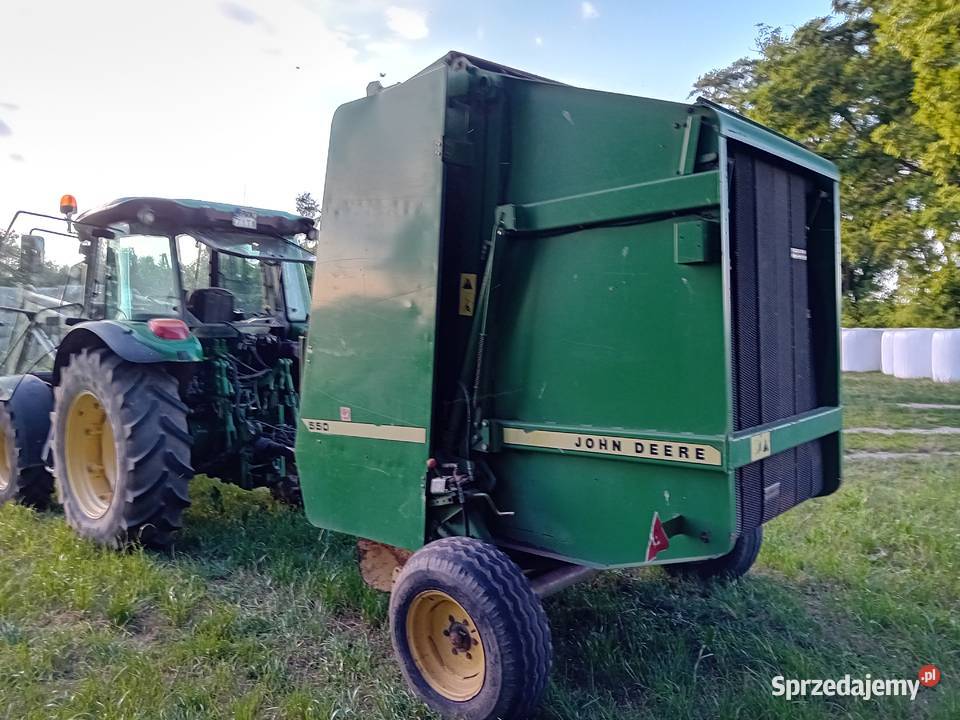 Prasa John Deere 550 sprawna Rolujące (belujące)