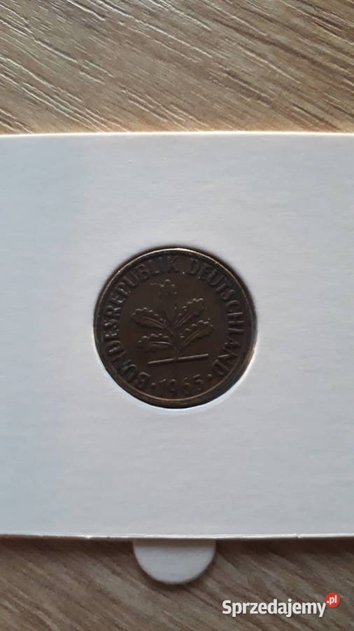 2 Fenigi RFN 1965 r men D Kolekcje Konin