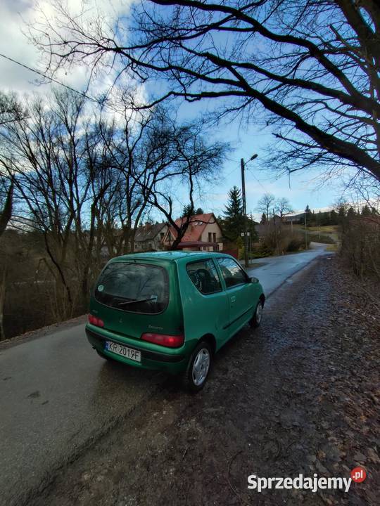 Fiat Seicento 11 Brush 2003r 1100 54 Nowe Progi lakier metallic