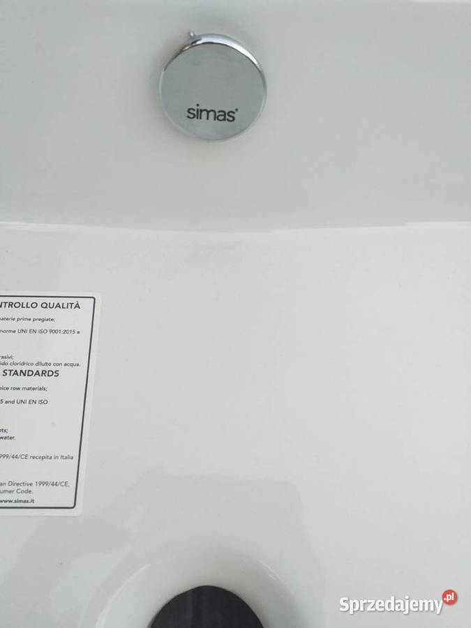 Umywalka Simas lavabo S59 Made in Italy wielkopolskie Kórnik