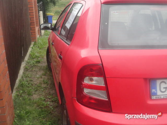 Skoda Fabia 20012002 welurowa tapicerka Fabia pomorskie Żukowo