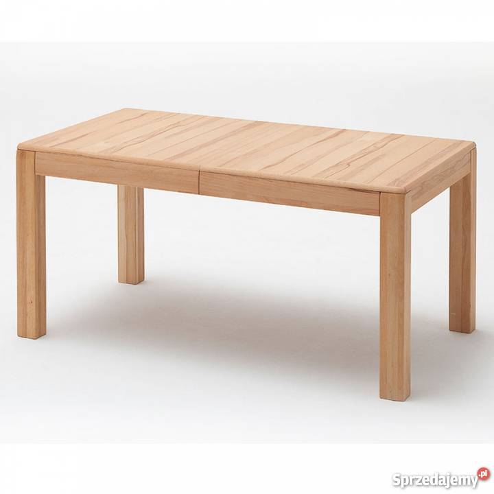 Rozkładany DREWNIANY STÓŁ BUK 160260x90 Białystok