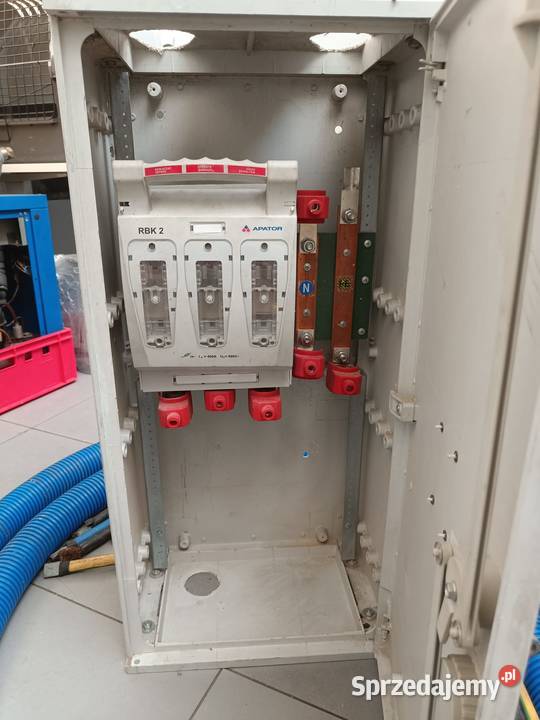 Rozdzielnica APATOR RBK2 400A przewody H07VK 150 Tychy