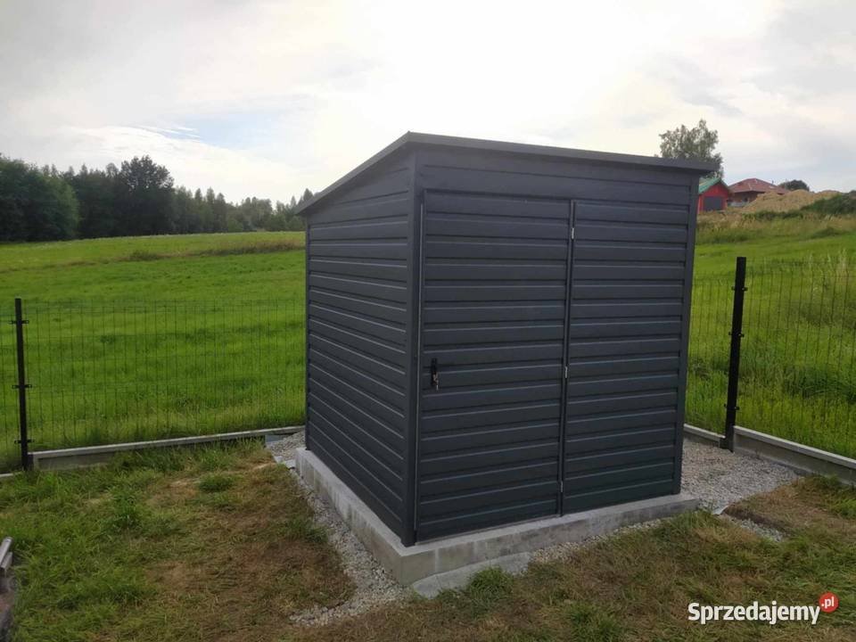 Domek narzędziowy 2x3 konstrukcja stalowa Bochnia