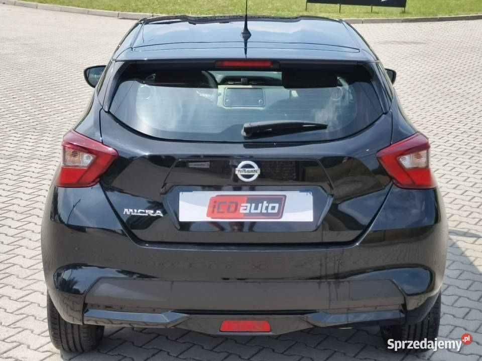 Nissan Micra MODEL 2023r benzyna 93 climatronic czarny Kęty sprzedam