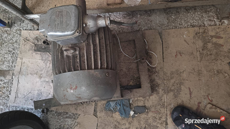 silnik 55 kW 1455 obrmin stan z włącznikiem świętokrzyskie Skarżysko-Kamienna