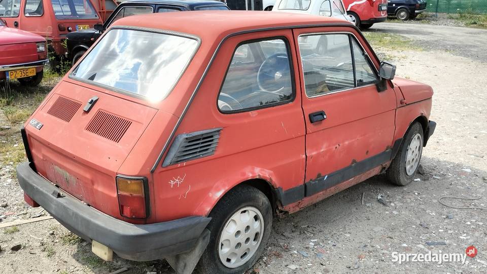 Fiat 126p Maluch FL kaszlak kapusta nieuszkodzony Kostrzyn