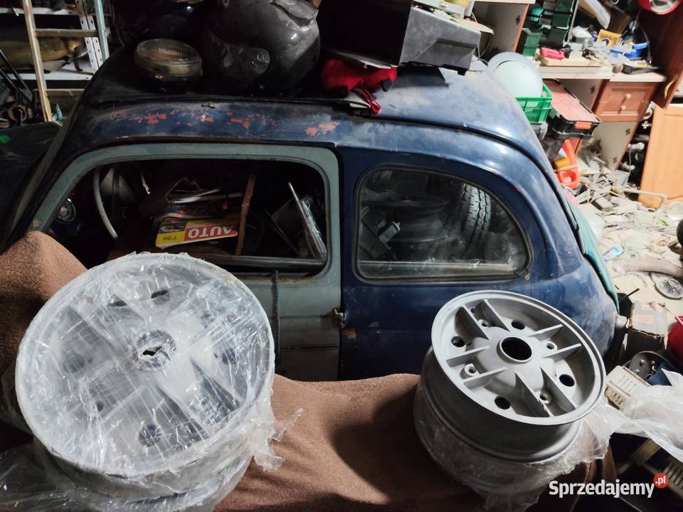 Felgi aluminiowe Fiat 126p stary typ Wszeliwy