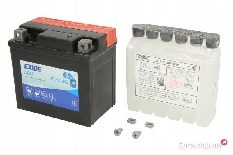Akumulator rozruchowy YTX5LBS EXIDE Jelcz-Laskowice