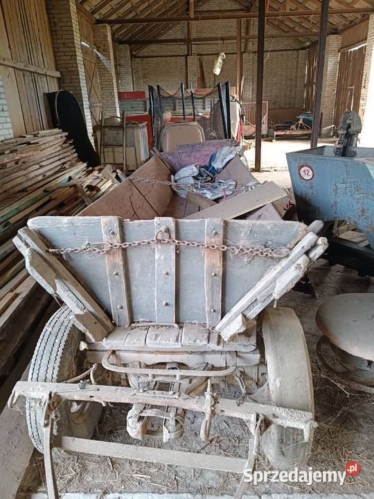 Wóz konny uszkodzony